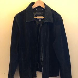Ultra cool black suede jacket, great shape.